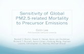 Sensitivity of Global PM2.5-related Mortality to Precursor ...fizz.phys.dal.ca/~atmos/presentations/TueA_AerClimAir...Sensitivity of Global PM2.5-related Mortality to Precursor Emissions