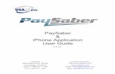 iPhone Paysaber Install Guide v1.0 · 2. Unscrew and remove the iPhone cap (located above the cradle, just below the credit card swiper) and replace it with the iPod cap, screwing