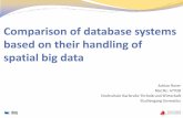 Comparison of database systems based on their handling of ... · Database systems: PostgreSQL Open source One of the most popular open source systems Provides a wide range of analytical