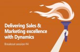 Delivering Sales & Marketing excellence with Dynamics · Sales Excellence with Dynamics NAV And Dynamics Additions: Sales Enhancement (Shameless Plug) Let’s Talk PROMOTIONS. I’ll
