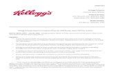 Kellogg Company Analyst Contact ... Exhibit 99.1 Kellogg Company Financial News Release Analyst Contact: