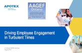 Driving Employee Engagement in Turbulent Times · in Turbulent Times JL Giraud, ESSEC alumnus August 2018. Agenda ... Leading People Active Feedback & Coaching Business Acumen Self