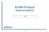 Date Appeal Response Guide... · 2018-08-13 · The purpose of this presentation is to provide clarification and understanding of the DY4 appeal results. The appeal results presentations