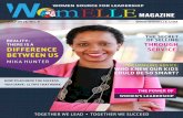 OF SELLING THROUGH DIFFERENCE SERVICE! BETWEEN US · 2018-07-30 · magazine women source for leadership july 2018, no. 9 the secret of selling through service! reality: there is