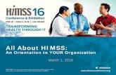 All About HIMSS · elevators, escalators, meeting rooms, and food stops) – Schedule appointments with exhibitors – Reach out to colleagues and schedule meet-ups – Engage socially,