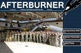 AFTERBURNER · 2019-10-04 · courageous mother. She not only struggled with battles inside herself, but with traumas she suffered at the hands of others when she was younger. Eventually,