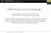 LEDA Project and 21 cosmology - hughbg.bitbucket.io 2017.pdf · • A - gas decouples from CMB • B - spin decouples from gas (collision), couples to CMB (radiation) • C - Lyα