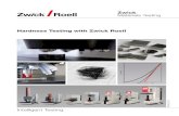 Hardness Testing with Zwick Roell ... Zwick Roell Group Hardness Tester Testing Software Overview Hardness