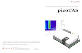 Picosecond Transient Absorption Spectroscopy System picoTAS · Picosecond Transient Absorption Spectroscopy System. picoTAS. ... In most of light induced phenomena, intermediates