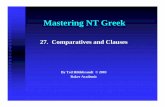 Mastering NT Greekfaculty.gordon.edu/hu/bi//ted_hildebrandt/New_Testament_Greek/PowerPoints...Paradigm didwmi -- give it to -mi Present Imperfect Future Aorist 1 di
