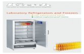 Laboratory Refrigerators and Freezers - kirsch-medical.de · The refrigerators and freezers are checked under changing environmental condi-tions in the cold chamber. Kirsch Refrigerators