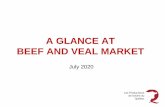 A GLANCE AT BEEF AND VEAL MARKETbovin.qc.ca/wp-content/uploads/2020/07/2020-07... · Slaughter volume (head) in 2020 Source : AAFC (Year to date) Return to menu 3 Canada United-States