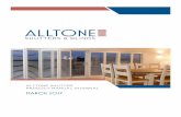 ALLTONE SHUTTER PRODUCT MANUAL INTERNAL MARCH 2017creativeblinds.com.au/wp-content/uploads/Shutter-manual.pdf · 2 weeks for blinds, 5-8 weeks for imported timber or composite shutters