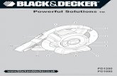 Powerful Solutions TM - Black & Deckerservice.blackanddecker.com.au/PDMSDocuments/EU/Docs...5 Intended use Your Black & Decker Dustbuster Flexi TM vacuum cleaner has been designed