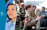 UNSCR 1325 Women, Peace & Security · UK Government National Action Plan on UNSCR 1325 Women, Peace & Security 4 Operations We will work to mainstream gender considerations into core