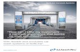 “How can I offer my customers a carwash experience that leaves · of a carwash tunnel at 2.40 × 2.40 m. Design features of entrance gantry Star. • Panel made of powder-coated