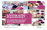 Living with Dementia? Activity... · Barnard’s Green Cricket Club, North End Lane, WR14 2ET. • Tenbury Dementia Café - First Thursday of the month, 10.30am - 12 noon, ... Musical