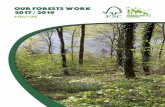OUR FORESTS WORK 2017 2018 - FSC United Kingdom · FSC UK is committed to the concept of working as “One FSC” and collaboration ... – but is also to a degree an artefact of