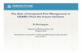 The Role of Integrated Pest Management in USAID’s Feed the ... · Philippines, India, Nepal, Uganda, Kenya, Honduras ¾Grafting watermelon and cantaloupe on pumpkin rootstock for