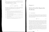 2 . Sturm-Liouville Eigenvalue EXERCISES 4.6 Problemsfaculty.wwu.edu/curgus/courses/math_pages/math_430/Book/...Sturm-Liouville Eigenvalue Problems 5.2 Examples 5.2.1 Heat Flow in