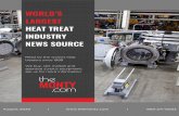 WORLD’S LARGEST HEAT TREAT INDUSTRY NEWS SOURCE · The Website of Choice for Captive and Commercial Heat Treaters Since 1999 Peters’ Heat Treating, Inc. Moves to Expanded Facility