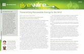 THE BOTTOM LINE Transmitting Renewable Energy to the Griddocuments.worldbank.org/curated/en/... · systems that are ramping up the share of renewable energy in ... rules greatly facilitates