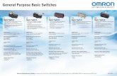 General Purpose Basic Switches Documents/Omron... · B23I-E-02 General Purpose Basic Switches Omron Automation & Safety • Americas toll free: 800.556.6766 • Canada toll free: