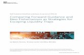 Comparing Forward Guidance and Neo-Fisherianism as Strategies … · 2016-12-08 · 2 Bank of Canada Staff Analytical Note 2016-16 December 2016 . Comparing Forward Guidance and Neo-Fisherianism