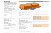 Technical data sheet NKQ24P-MF - Belimo · Technical data sheet NKQ24P-MF Parameterisable Robustline SuperCap actuator with emergency setting function and extended functionalities