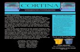 Cortina Homeowners Association Newsletter Cortina Homeowners Association Newsletter Second Quarter 2015