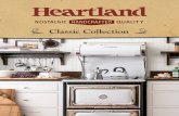 Classic Collection - portal.heartlandapp.com€¦ · Heartland Classic Kitchen Nostalgic beauty, unrivaled craftsmanship and incredible attention to detail, superbly integrate with