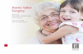 Aortic Valve Surgery - Microsoft...What you and your loved ones should know This guide is for patients who have aortic heart valve disease and whose doctors have proposed surgery to