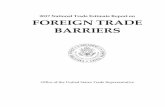 2017 National Trade Estimate Report on FOREIGN TRADE BARRIERS · The 2017 National Trade Estimate Report on Foreign Trade Barriers (NTE) is the 32nd in an annual series that highlights