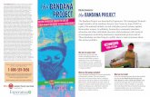 Bandana · Bandana Project poster to hang along with your project display. Supplies are limited. Plan a community event Collaborate with area anti-violence organizations, anti-sexual