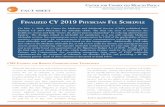 FINALIZED CY 2019 PHYSICIAN FEE SCHEDULE · new codes to the Medicare telehealth list, as well as new codes for chronic care management and remote patient monitoring and expands telehealth