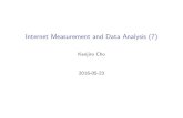 Internet Measurement and Data Analysis (7)kjc/classes/sfc2016s-measurement/sfc2016s... · location, speed, and wiper usage data from 1,570 taxis ... max delay: e.g., voice communication