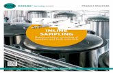 INLINE SAMPLING - rembe-kersting.de · manufacturing of specific valves and proven systems for manual and automated inline sampling. REMBE® Kersting samplers are used worldwide in