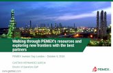 Walking through PEMEX's resources and exploring …...Contracts to be awarded in December 15, 2015 Burgos area (8 fields), Northern Region (5 fields), Southern Region (12 fields) Fourth