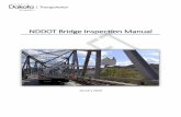NDDOT Bridge Inspection Manual - North Dakota … NDDOT...North Dakota Department of Transportation has additional requirements governing the inspection of structures within the State,