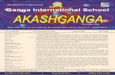 ISO 9001:2015 Certified School Ganga International School · Poonam Singh Student Editors: Vani Agrawal XII S2/10998 Prakhar Gupta XI S3/4413 Chief Reporters: Harshit Kejriwal XII