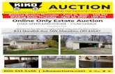 idding egins: Thursday April 1, 2020 1:00 PM idding nds ...€¦ · Fixer-Upper Ranch Home – 2-Car Garage Massillon, Ohio ONLINE ONLY ESTATE AUCTION Bidding Begins: Thursday –
