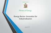 Ministry of Energy - CPSI · Introduction. The Ministry of Energy is responsible for the development and management of energy resources in a sustainable manner for the benefit of