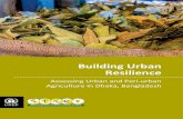 Building Urban Resilience · Building Urban Resilience Assessing Urban and Peri-urban Agriculture in Dhaka, Bangladesh ISBN: 978-92-807-3415-7 Job Number: DEW/1839/NA United Nations