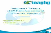 Summary Report of 5th Risk Assessment€¦ · approach of FEP analysis presented by Ken Hnottavange-Telleen of Schlumberger ... Progress in Information Capture for CCS Risk Assessment,