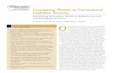 Countering Threats to Correctional Institution Security · Rad, and Strauchs, 2011). There are a multitude of potential threats to correctional institution security. As the threats
