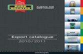Export catalogue 2010 / 2019-12-10آ  Fire Protective Safes ... Gun cabinets .....112 Safety cabinets