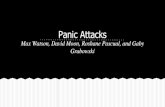 Panic Attacks - Allen Independent School District · Panic attacks often consist of a pounding heart, sweatiness, a feeling of weakness, faintness or dizziness. The hands may tingle