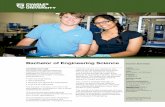 Bachelor of Engineering Science - Charles Darwin University · 2014-07-28 · Bachelor of Engineering science followed by the Master of Engineering. *international students on student