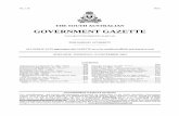 THE SOUTH AUSTRALIAN GOVERNMENT GAZETTE · 2017-03-24 · 4632 THE SOUTH AUSTRALIAN GOVERNMENT GAZETTE [23 December 2004 AUTHORISED BETTING OPERATIONS ACT 2000 THE Independent Gambling