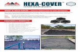 FEATURES & BENEFITS - Geoline...Hexa-Cover is a unique and patented Floating Cover system, robust and long lasting solution to almost all Farm Tanks, Waste Water Tanks, Water Storage